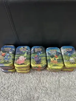 Pokemon TCG: Ascended Heroes Mini Tins x5 –Full Art Set – New & Sealed fastship - Image 3