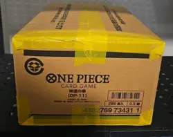 One Piece TCG OP-11 A Fist Of Divine Speed Booster Box Case SEALED Japanese - Image 2