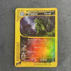 Pokemon 2003 Tyranitar 40/147 Aquapolis Reverse Holo Card NM - Image 2