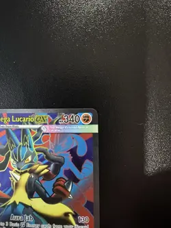 Pokemon TCG Mega Lucario EX 160/132 Ultra Rare Holo Card Mega Evolution (NM-) - Image 5