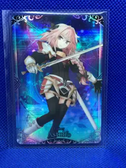 Rider Astolfo Fate Grand Order Wafer Card Type-moon BANDAI Japanese Anime F/S - Image 1