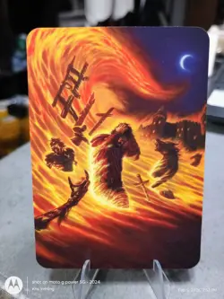 Flame Wave Sorcery Contested Realm Beta Foil Card N/M Condition - Image 2