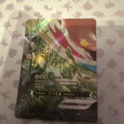 Pokemon TCG Burst Wheel V-Union Holo Rule Card English Standard - Image 1