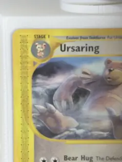 Pokemon Ursaring Skyridge 110/144 Nintendo 2003 Stage 1 80 HP E-Reader Card - Image 3