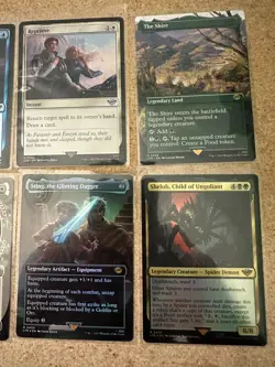 MTG LOTR 8 Card Lot 3-foil 5-standard - Image 3