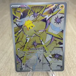 Pokemon TCG Joltik Card 150/142 Stellar Crown Illustration - Image 1