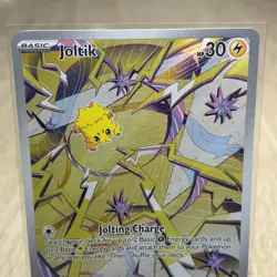 Pokemon TCG Joltik Card 150/142 Stellar Crown Illustration - Image 3