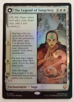 The Legend of Yangchen Avatar: The Last Airbender Mythic Foil NM+ - Image 1