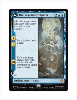 1x The Legend of Kuruk, Avatar, Magic MTG NM - Image 1