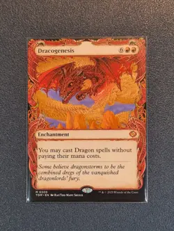 MTG Dracogenesis - Showcase - Tarkir: Dragonstorm - TDM - NM+ - Image 1