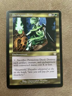 Magic The Gathering Pernicious Deed - Image 1