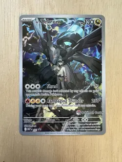 N's Zekrom MEP031 Ascended Heroes Pokemon Center Promo Near Mint TCG - Image 1