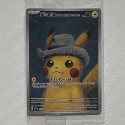 Pokemon Pikachu with Grey Felt Hat Promo 085 SEALED - Image 3