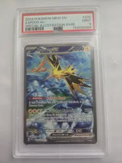 Zapdos EX SIR #202 - PSA MINT 9 - 2023 Scarlet & Violet 151 - Pokemon TCG - Image 1