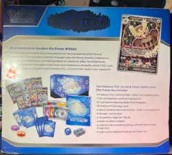 Pokemon TCG Scarlet & Violet Stellar Crown Elite Trainer Box ETB New Sealed - Image 3