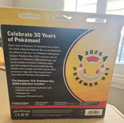 2026 Pokemon Day Collection - 30th Anniversary Promo - IN HAND - Image 2