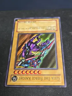 Gaia The Fierce Knight LOB-006 The Legend of Blue Eyes White Dragon Unlimited MP - Image 3