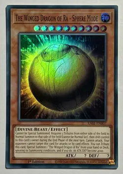 The Winged Dragon Of Ra - Sphere RA01-EN007 (NM) Super Rare 1st Edition Yu-Gi-Oh - Image 1