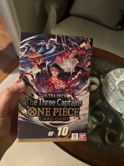 ONE PIECE ENGLISH Ultimate Deck the Three Captains ST-10 IN HAND - Image 2