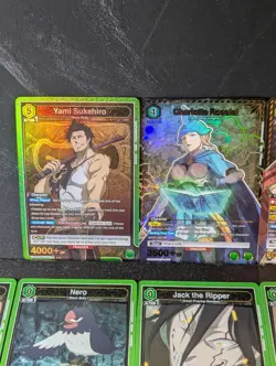 Union Arena - Black Clover- Green Captains Deck Core (64 Cards) NM (2*Alt Arts) - Image 2