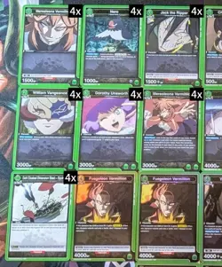 Union Arena - Black Clover- Green Captains Deck Core (64 Cards) NM (2*Alt Arts) - Image 5