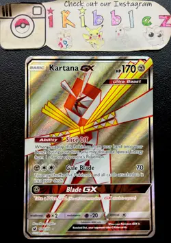Kartana GX 106/111 NM Ultra Rare Full Art Pokemon Card. Free Tracked Shipping! - Image 1