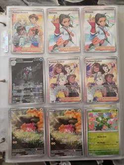 Paldean Fates Pokemon Lot Of 135 Cards All Holos - Image 1