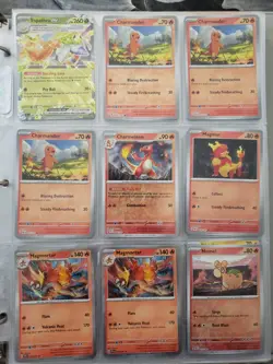 Paldean Fates Pokemon Lot Of 135 Cards All Holos - Image 2