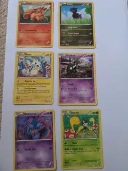 Pokemon TCG Legendary Treasures Bundle Of Six Cards - Image 1