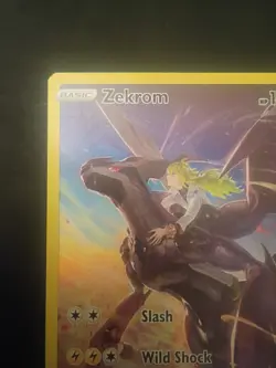 Pokemon TCG Zekrom Trainer Gallery Holo Rare TG05/TG30 Brilliant Stars LP Card - Image 2