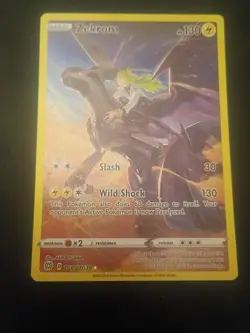 Pokemon TCG Zekrom Trainer Gallery Holo Rare TG05/TG30 Brilliant Stars LP Card - Image 3