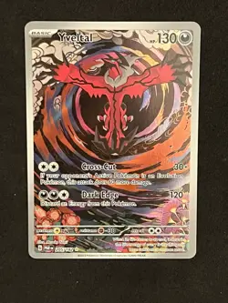 Pokemon TCG Yveltal Paradox Rift Illustration Rare Card 205/182 🔥 - Image 1
