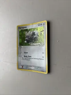 Pokemon TCG Zigzagoon Emerald Card 74/106 2005 Reverse Holo Stamped - Image 3
