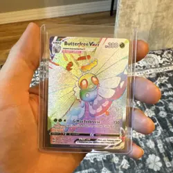 Pokemon Butterfree VMAX Darkness Ablaze Secret Rare Full Art Card 300 HP - Image 1