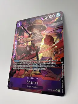 Shanks OP13-065 Alt Art Foil One Piece Card Game English NM+ - Image 2