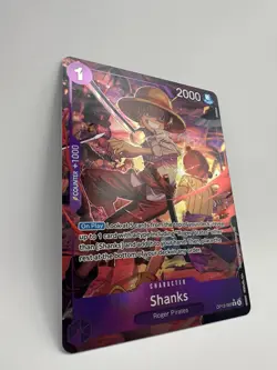 Shanks OP13-065 Alt Art Foil One Piece Card Game English NM+ - Image 3