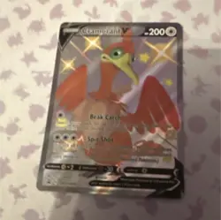 Pokemon TCG Cramorant V SV086/SV122 200 HP Full Art Holo Bird Type V Card - Image 1