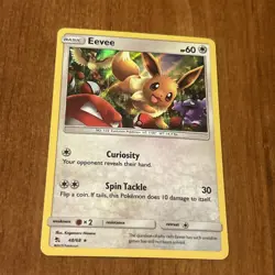 Eevee 48/68 Hidden Fates Holo Rare - Pokemon TCG Card - Image 1