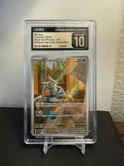 Mimikyu 075 Sv: Scarlet & Violet Promo Cards CGC Pristine 10 - Image 1