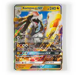 Pokemon - Kommo-o GX - 100/145 - SM Guardians Rising - Half Art Card - Image 1