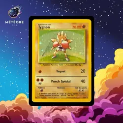 Carte Pokemon Tygnon 7/102 Set de Base Wizards Fr - Image 1