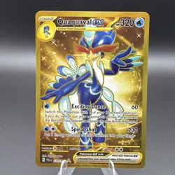 Quaquaval ex 273/193 Gold Secret Rare Pokemon 2024 Paldea Evolved - Image 2