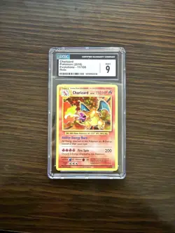 Charizard CGC 9 Pokemon TCG Evolutions 11/108 Holo Rare 2016 - Image 3