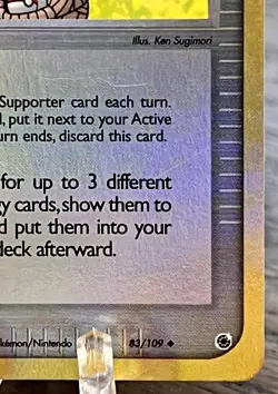 Lady Outing 83/109 ex Ruby and Sapphire Reverse Holo Pokemon TCG LP-NM - Image 5