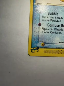 Pokemon TCG Psyduck EX Sandstorm Regular Common 44/95 2004 40 HP Ken Sugimori - Image 3