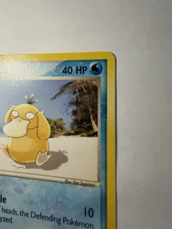 Pokemon TCG Psyduck EX Sandstorm Regular Common 44/95 2004 40 HP Ken Sugimori - Image 5