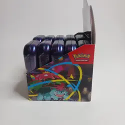 Pokemon TCG Mega Evolutions Mega Heroes (10 Sealed Mini Tins) With Display Box - Image 4