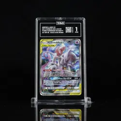 Pokemon Mewtwo & Mew GX SM191 Black Star Promo Alt Art Holo TAG 1 - Image 1