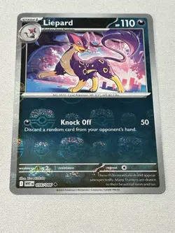 Liepard Master Ball Pattern 056/086 English White Flare 56/86 Pokemon Masterball - Image 1