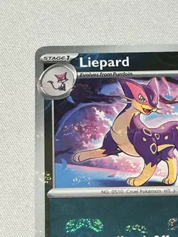 Liepard Master Ball Pattern 056/086 English White Flare 56/86 Pokemon Masterball - Image 2